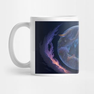 Planet island Mug